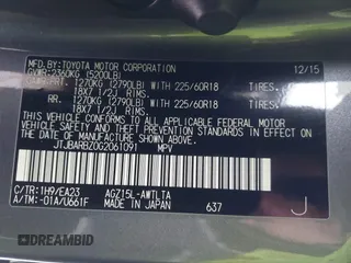2016 Lexus NX 200t with VIN JTJBARBZ0G2061091, listed as a IAAI auction lot 41561713 with 65,401 mi miles and . Bid and sale history available at DreamBid. Image 9.