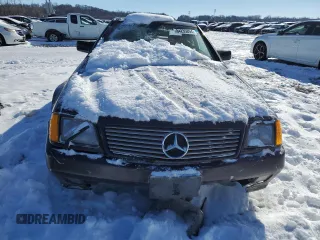 1991 Mercedes-Benz 300 with VIN WDBFA61E7MF020011, listed as a Copart auction lot 84235894 with Not Provided miles and Salvage Title. Bid and sale history available at DreamBid. Image 5.