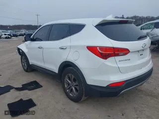 2013 Hyundai Santa Fe Sport with VIN 5XYZTDLB4DG017242, listed as a IAAI auction lot 41616381 with 146,169 mi miles. Bid and sale history available at carsss.com. Image 3.