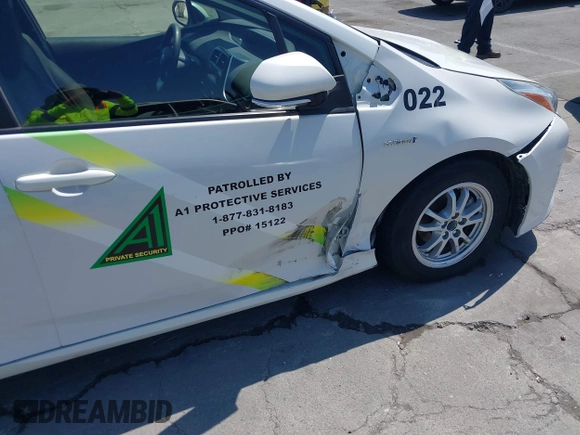 2017 Toyota Prius Two with VIN JTDKBRFU8H3034280, listed as a IAAI auction lot 42645785 with 127,553 mi miles and . Bid and sale history available at DreamBid. Image 18.