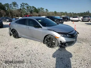 2019 Honda Civic Sport with VIN 2HGFC2F81KH603940, listed as a Copart auction lot 47773335 with 30,466 mi miles and Clean Title. Bid and sale history available at DreamBid. Image 13.