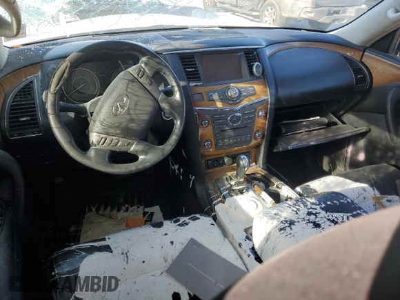 2013 Infiniti QX56 with VIN JN8AZ2NF1D9550803, listed as a Copart auction lot 45905775 with Not provided miles and Salvage title. Bid and sale history available at DreamBid. Image 8.