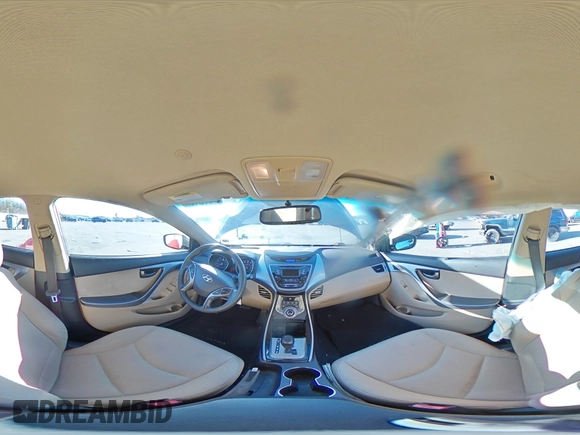 2013 Hyundai Elantra Limited with VIN 5NPDH4AE3DH255665, listed as a Copart auction lot 45544645 with 88,683 mi miles and Salvage Title. Bid and sale history available at DreamBid. Image 13.