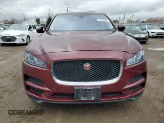 2017 Jaguar F-Pace 35t Premium with VIN SADCJ2BV0HA068470, listed as a Copart auction lot 79122384 with 43,017 mi miles and Salvage title. Bid and sale history available at DreamBid. Image 5.