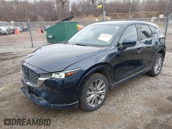 2023 Mazda CX-5 Signature with VIN JM3KFBXY5P0251046, listed as a IAAI auction lot 41505815 with 37,594 mi miles and . Bid and sale history available at carsss.com. Image 17.
