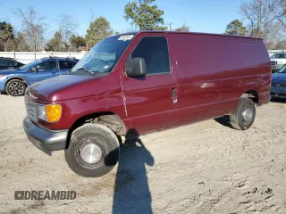 2006 Ford Econoline Cargo with VIN 1FTNE24L76HA64182, listed as a Copart auction lot 86609464 with 194,667 mi miles and Salvage Title. Bid and sale history available at carsss.com. Image 1.