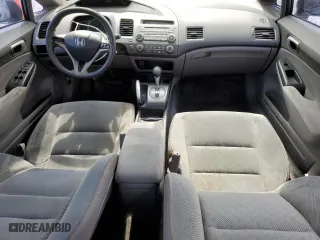 2011 Honda Civic Sdn LX with VIN 19XFA1F59BE021360, listed as a Copart auction lot 47580565 with 242,083 mi miles and Salvage Title. Bid and sale history available at carsss.com. Image 8.