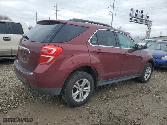 2016 Chevrolet Equinox LT with VIN 2GNFLFEK0G6126267, listed as a Copart auction lot 47885095 with 137,261 mi miles and Clean Title. Bid and sale history available at carsss.com. Image 3.