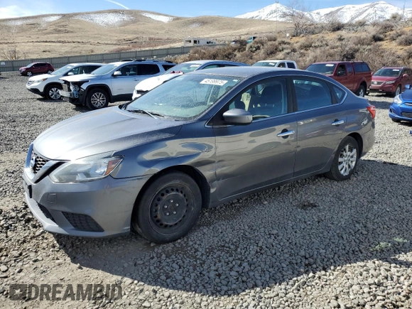 2019 Nissan Sentra S with VIN 3N1AB7AP4KY371029, listed as a Copart auction lot 45199975 with Not Provided miles and Salvage Title. Bid and sale history available at carsss.com. Image 1.