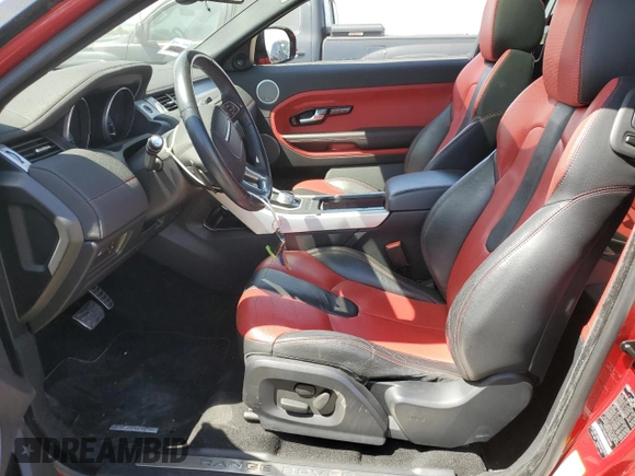 2012 Land Rover Range Rover Evoque Dynamic Premium with VIN SALVT1BG4CH000496, listed as a Copart auction lot 57178375 with 60,247 mi miles and Salvage title. Bid and sale history available at DreamBid. Image 7.