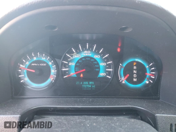 2012 Ford Fusion SEL with VIN 3FAHP0JG5CR272564, listed as a Copart auction lot 46808055 with 172,794 mi miles and Clean title. Bid and sale history available at DreamBid. Image 9.