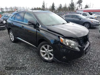 2012 Lexus RX 350 with VIN JTJBK1BA9C2444708, listed as a IAAI auction lot 41890977 with 202,873 mi miles. Bid and sale history available at carsss.com. Image 1.