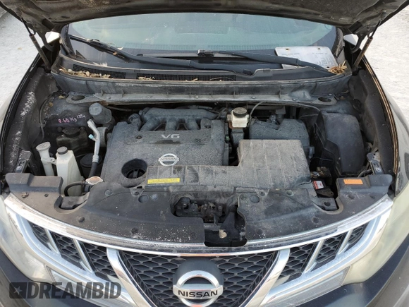 2011 Nissan Murano z VIN JN8AZ1FY9BW002475, wystawiony jako Copart lot #77491514 z przebiegiem 249 950 mil mil oraz Nie do naprawy • Non repairable. Historia ofert i sprzedaży dostępna na DreamBid. Obrazek 12.