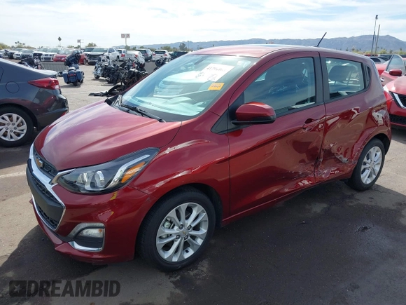 2022 Chevrolet Spark 1LT with VIN KL8CD6SA8NC025043, listed as a IAAI auction lot 41791061 with 32,264 mi miles. Bid and sale history available at carsss.com. Image 2.