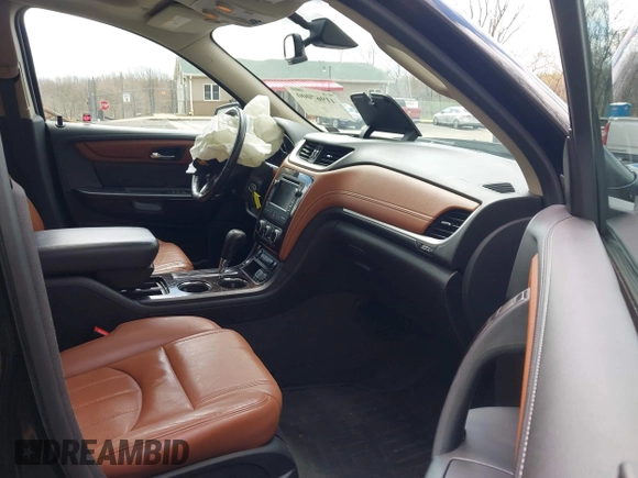 2017 Chevrolet Traverse Premier with VIN 1GNKVJKDXHJ148055, listed as a IAAI auction lot 41967000 with 116,265 mi miles and . Bid and sale history available at DreamBid. Image 5.