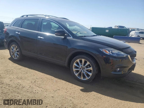 2015 Mazda CX-9 Grand Touring with VIN JM3TB3DA3F0449202, listed as a Copart auction lot 57174515 with 159,635 mi miles and Clean title. Bid and sale history available at DreamBid. Image 4.