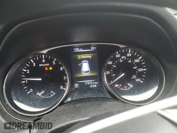 2016 Nissan Rogue S with VIN JN8AT2MT6GW009695, listed as a Copart auction lot 42980645 with 173,721 mi miles and Salvage Title. Bid and sale history available at carsss.com. Image 9.