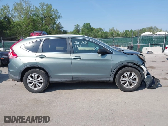 2012 Honda CR-V EX-L with VIN JHLRM4H75CC020481, listed as a IAAI auction lot 42167426 with 187,540 mi miles and . Bid and sale history available at DreamBid. Image 14.