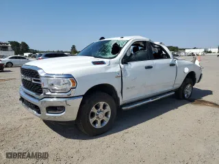 2024 Ram 2500 Big Horn with VIN 3C6UR5DL9RG340644, listed as a Copart auction lot 52282745 with 30,543 mi miles and Clean Title. Bid and sale history available at carsss.com. Image 1.