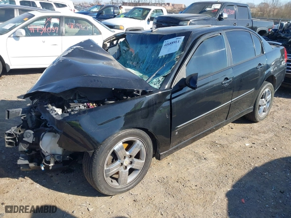 2007 Chevrolet Malibu LTZ with VIN 1G1ZU57N57F156917, listed as a IAAI auction lot 41688911 with 1 mi miles. Bid and sale history available at carsss.com. Image 2.