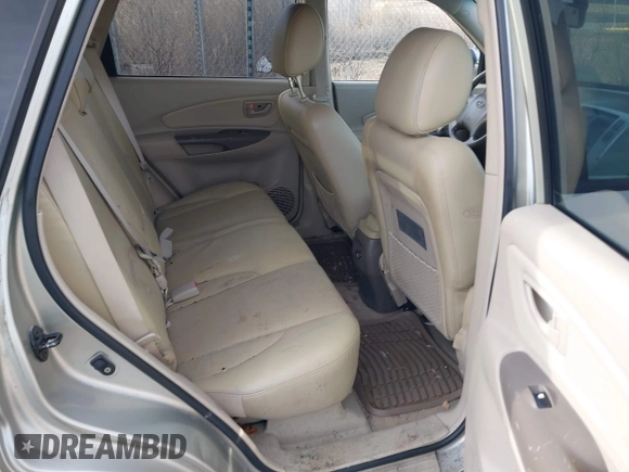 2007 Hyundai Tucson SE with VIN KM8JN12D47U485334, listed as a IAAI auction lot 41777257 with 107,969 mi miles. Bid and sale history available at carsss.com. Image 8.
