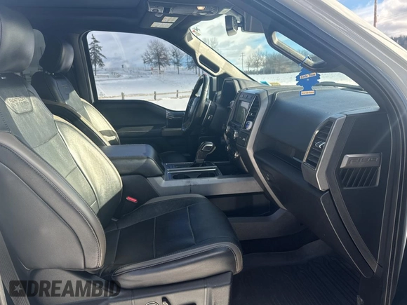 2017 Ford F-150 Raptor with VIN 1FTFW1RG2HFC90216, listed as a Copart auction lot 84215594 with 83,438 mi miles and Clean Title. Bid and sale history available at carsss.com. Image 5.