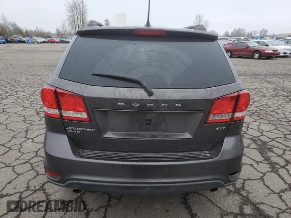 2016 Dodge Journey SXT with VIN 3C4PDDBG5GT135623, listed as a Copart auction lot 88352155 with Not Provided miles and Salvage Title. Bid and sale history available at carsss.com. Image 6.