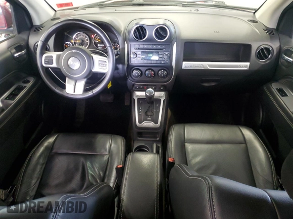 2017 Jeep Compass High Altitude with VIN 1C4NJDEB9HD111042, listed as a Copart auction lot 58888235 with 195,380 mi miles and Clean title. Bid and sale history available at DreamBid. Image 8.