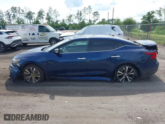 2017 Nissan Maxima S with VIN 1N4AA6AP1HC423038, listed as a IAAI auction lot 42384124 with 101,304 mi miles and . Bid and sale history available at DreamBid. Image 14.