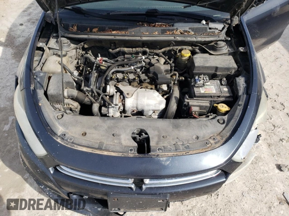 2014 Dodge Dart Aero with VIN 1C3CDFDH4ED718157, listed as a Copart auction lot 45126275 with 162,921 mi miles and Clean Title. Bid and sale history available at carsss.com. Image 11.