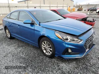 2019 Hyundai Sonata SE with VIN 5NPE24AF9KH768799, listed as a Copart auction lot 45887355 with 99,330 mi miles and Salvage Title. Bid and sale history available at DreamBid. Image 4.