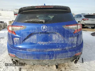 2020 Acura RDX w/A-Spec Pkg with VIN 5J8TC2H69LL037397, listed as a Copart auction lot 45200385 with 54,390 mi miles and Salvage title. Bid and sale history available at DreamBid. Image 6.