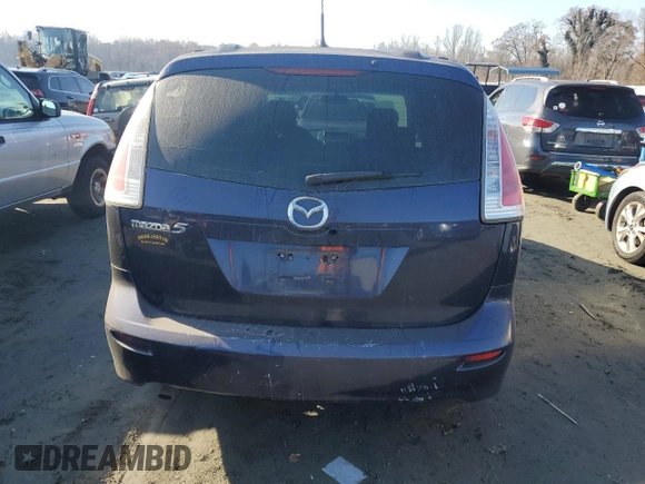2009 Mazda 5 Grand Touring with VIN JM1CR293590354928, listed as a Copart auction lot 85419344 with 255,344 mi miles and Salvage title. Bid and sale history available at DreamBid. Image 6.