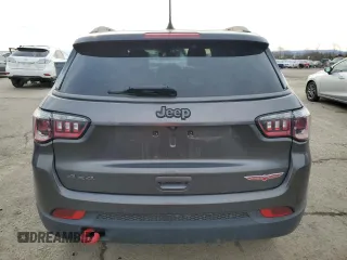 2021 Jeep Compass Trailhawk with VIN 3C4NJDDB1MT523820, listed as a Copart auction lot 45892595 with 81,406 mi miles and Salvage title. Bid and sale history available at DreamBid. Image 6.