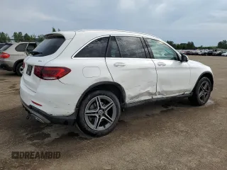 2021 Mercedes-Benz GLC 300 with VIN W1N0G8EB3MV322072, listed as a Copart auction lot 61944165 with 65,974 mi miles and Clean title. Bid and sale history available at DreamBid. Image 3.