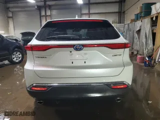 2024 Toyota Venza LE with VIN JTEAAAAH4RJ153981, listed as a Copart auction lot 49324125 with 21,509 mi miles and Salvage Title. Bid and sale history available at carsss.com. Image 6.