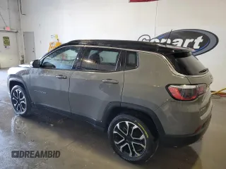 2023 Jeep Compass Limited with VIN 3C4NJDCNXPT564799, listed as a Copart auction lot 57844695 with 59,643 mi miles and Clean title. Bid and sale history available at DreamBid. Image 2.