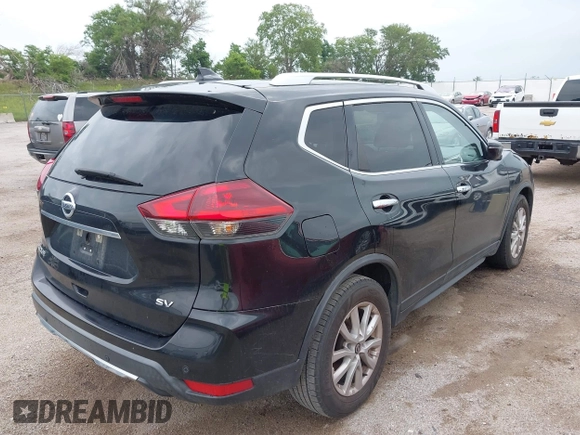 2019 Nissan Rogue SV with VIN KNMAT2MT0KP532404, listed as a IAAI auction lot 42625619 with 111,408 mi miles and . Bid and sale history available at DreamBid. Image 4.