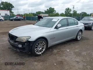 2011 BMW 7 Series 750i xDrive with VIN WBAKC6C57BC395254, listed as a IAAI auction lot 42719449 with 212,096 mi miles and . Bid and sale history available at DreamBid. Image 2.