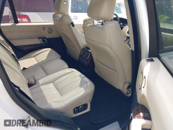 2016 Land Rover Range Rover HSE with VIN SALGS2VF9GA267314, listed as a IAAI auction lot 42548531 with 145,364 mi miles and . Bid and sale history available at DreamBid. Image 8.