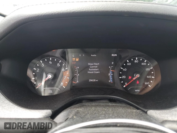 2022 Jeep Compass Latitude z VIN 3C4NJCBBXNT192492, wystawiony jako Copart lot #57164695 z przebiegiem 29 628 mil mil oraz Szkoda całkowita • Salvage title. Historia ofert i sprzedaży dostępna na DreamBid. Obrazek 9.