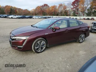 2021 Honda Clarity Plug-In Hybrid Touring with VIN JHMZC5F35MC000270, listed as a Copart auction lot 76759414 with 39,281 mi miles and Salvage Title. Bid and sale history available at carsss.com. Image 1.