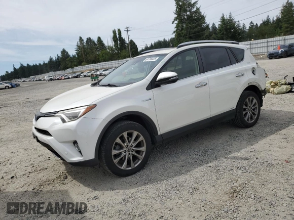 2016 Toyota RAV4 Limited with VIN JTMDJREV7GD041140, listed as a Copart auction lot 64798435 with 90,618 mi miles and Salvage title. Bid and sale history available at DreamBid. Image 1.