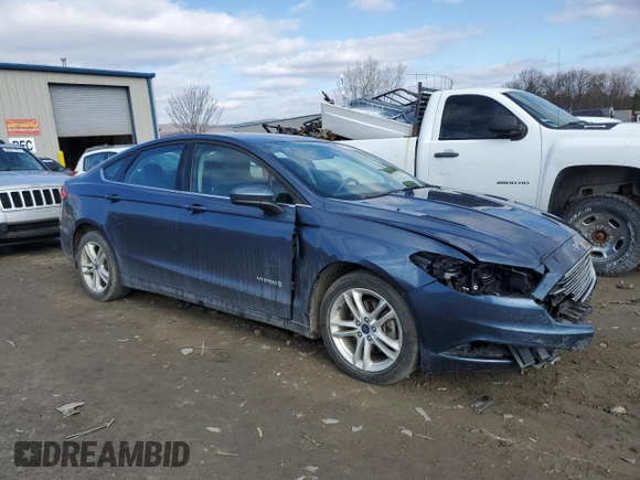 2018 Ford Fusion Hybrid SE with VIN 3FA6P0LU6JR103161, listed as a Copart auction lot 40168393 with 83,613 mi miles. Bid and sale history available at carsss.com. Image 4.