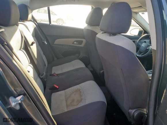 2013 Chevrolet Cruze LS with VIN 1G1PA5SH3D7174291, listed as a Copart auction lot 47997055 with 56,770 mi miles and Salvage Title. Bid and sale history available at carsss.com. Image 10.