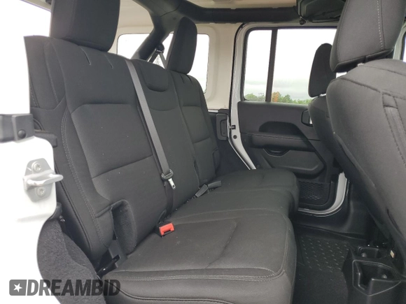 2019 Jeep Wrangler Unlimited Sahara with VIN 1C4HJXEG9KW600644, listed as a Copart auction lot 56193655 with 46,198 mi miles and Salvage title. Bid and sale history available at DreamBid. Image 10.