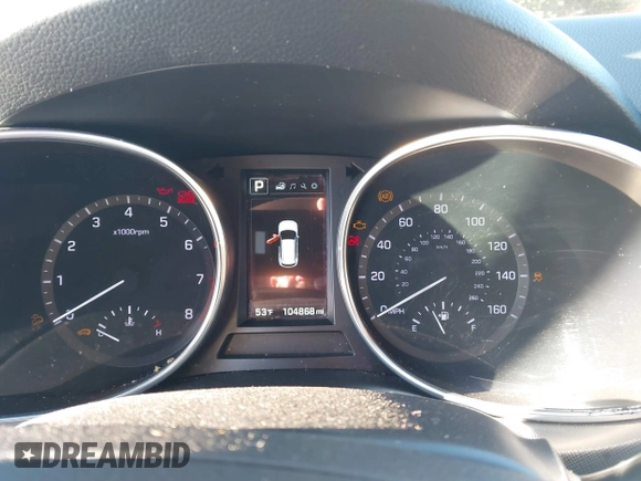 2017 Hyundai Santa Fe 2.4L z VIN 5XYZU3LB4HG435992, wystawiony jako IAAI lot #40927607 z przebiegiem 104 868 mil mil oraz . Historia ofert i sprzedaży dostępna na DreamBid. Obrazek 7.