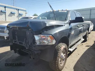 2016 Ram 2500 Tradesman with VIN 3C6UR5HJXGG187746, listed as a Copart auction lot 44935654 with 198,311 mi miles and Salvage title. Bid and sale history available at DreamBid. Image 1.