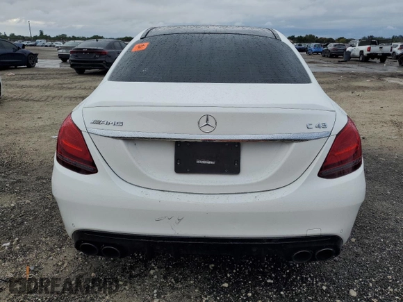 2021 Mercedes-Benz C 43 AMG z VIN W1KWF6EB6MR641697, wystawiony jako Copart lot #89278785 z przebiegiem 48 937 mil mil oraz Szkoda całkowita • Salvage title. Historia ofert i sprzedaży dostępna na DreamBid. Obrazek 6.