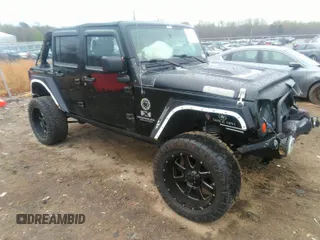 2007 Jeep Wrangler Unlimited X with VIN 1J4GA39177L147346, listed as a IAAI auction lot 41825501 with 163,027 mi miles and . Bid and sale history available at DreamBid. Image 1.